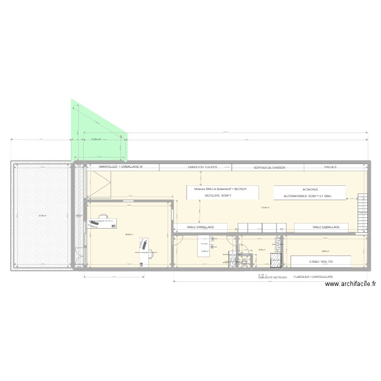 PLan sequestre 2-Guillaume 6. Plan de 11 pièces et 296 m2