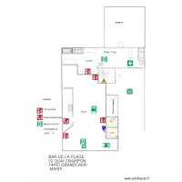 bar PLAN EVACUATION ENSEMBLE