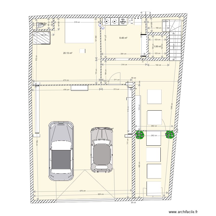 GARAGE ok. Plan de 0 pièce et 0 m2