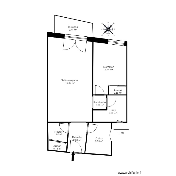 ED SPORTING 2 10 PAS DE LA CASA. Plan de 0 pièce et 0 m2