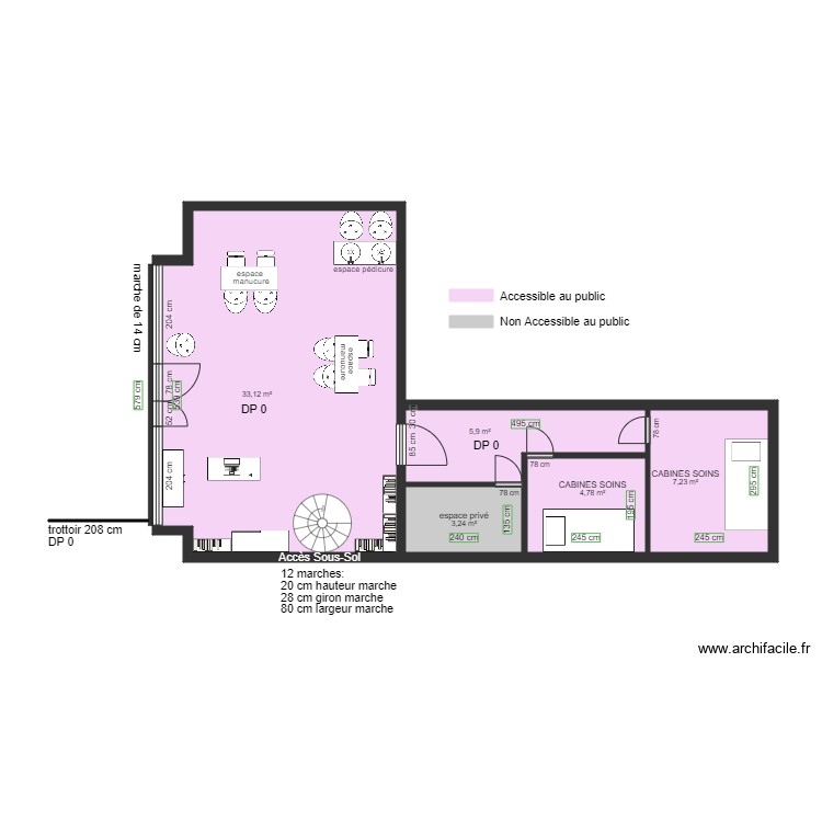 IVANKA SPA. Plan de 0 pièce et 0 m2