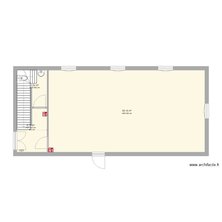 PLAN SALLE FORMATION. Plan de 0 pièce et 0 m2