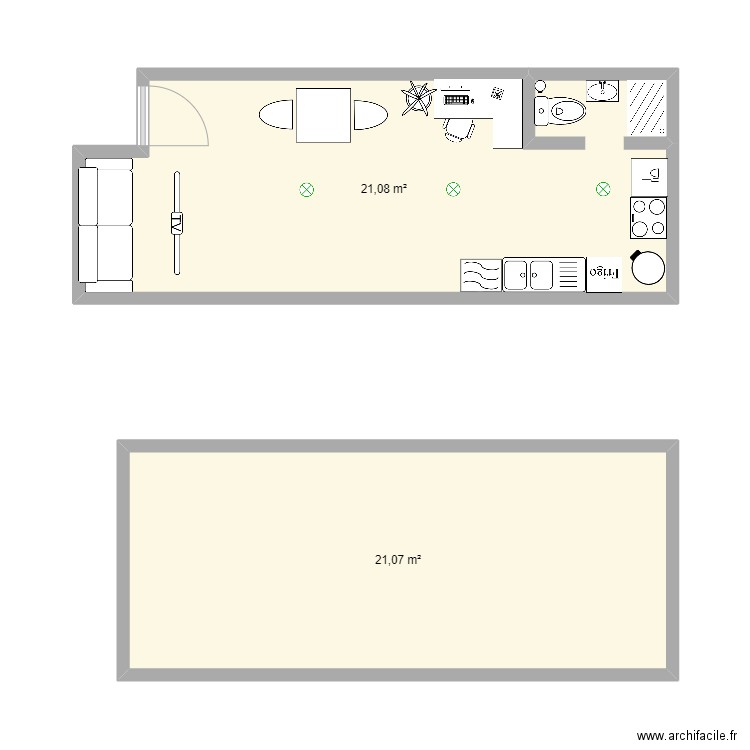 tiny houssent. Plan de 0 pièce et 0 m2