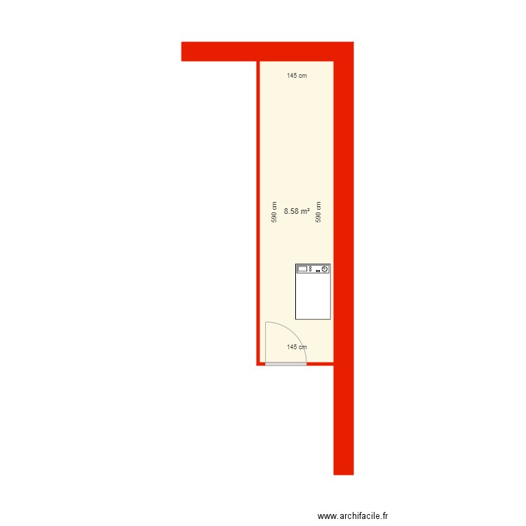 BI 5418 annexe cave côté. Plan de 0 pièce et 0 m2