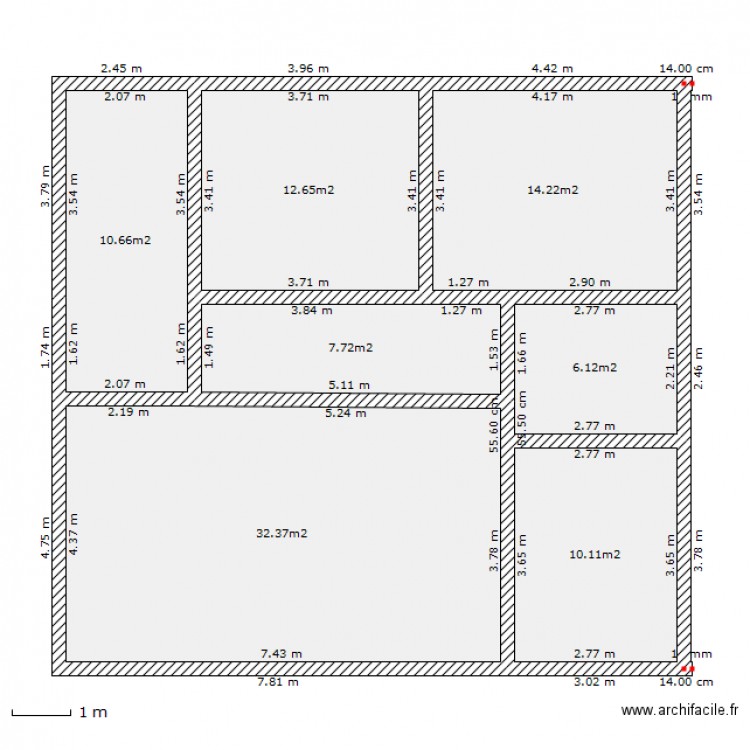 2ème. Plan de 0 pièce et 0 m2