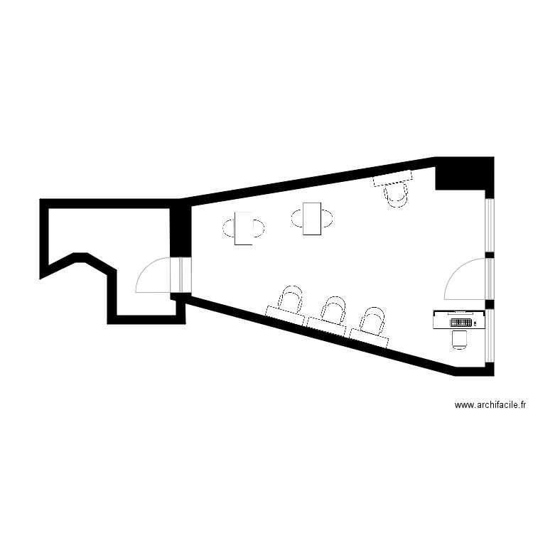 MOUBACH COIFFURE COSMETIQUE. Plan de 0 pièce et 0 m2