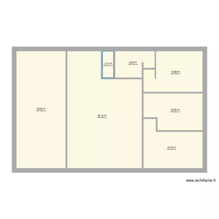plan maison de moi. Plan de 