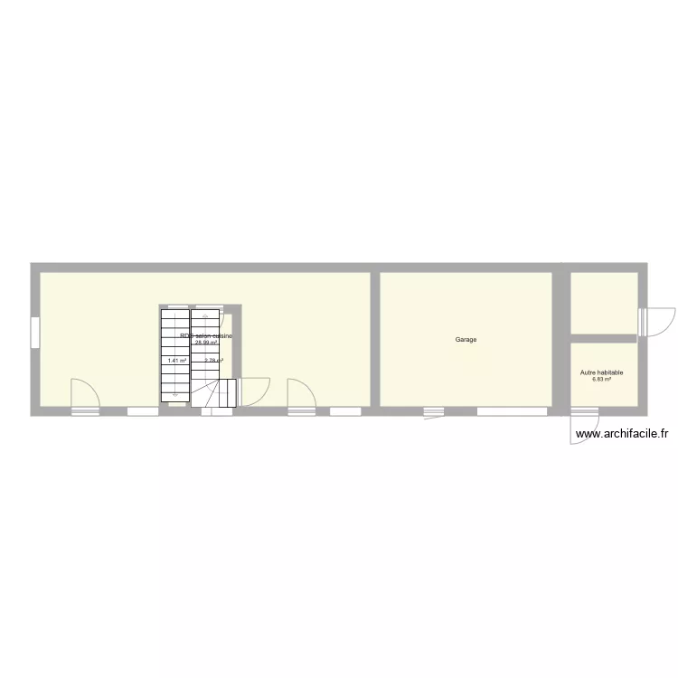 plan maison saint ismier. Plan de 