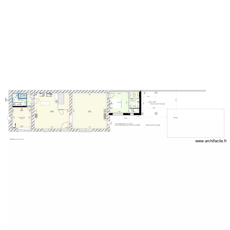 avec modifications avec Sophie nouveau wc. Plan de 