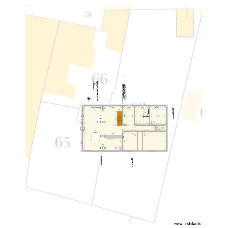 rez de chaussée22. Plan de 0 pièce et 0 m2