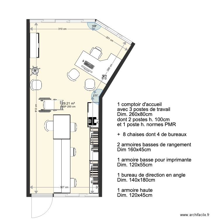 CAMELIAS BUREAUX 2. Plan de 0 pièce et 0 m2