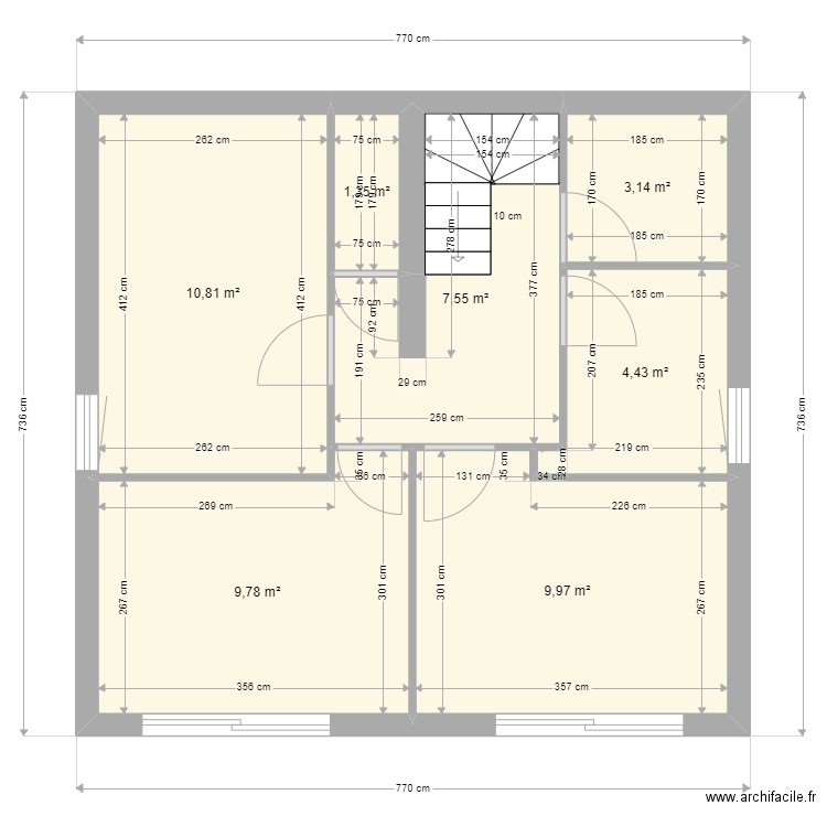 MASERA R-1 PROJET. Plan de 0 pièce et 0 m2