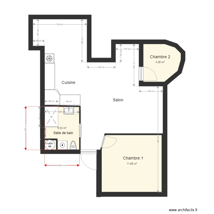 Sopot 2. Plan de 0 pièce et 0 m2