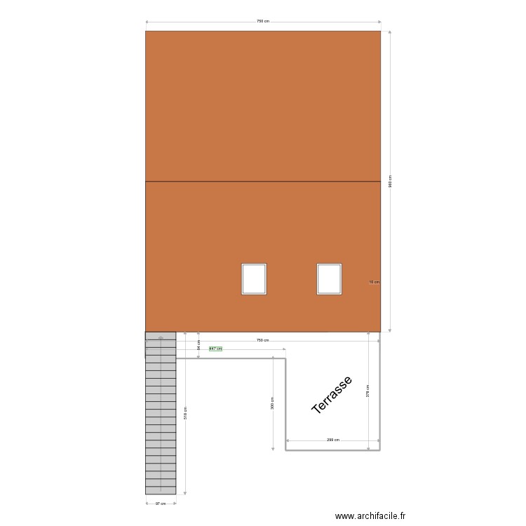 Terrasse1_FJP. Plan de 0 pièce et 0 m2