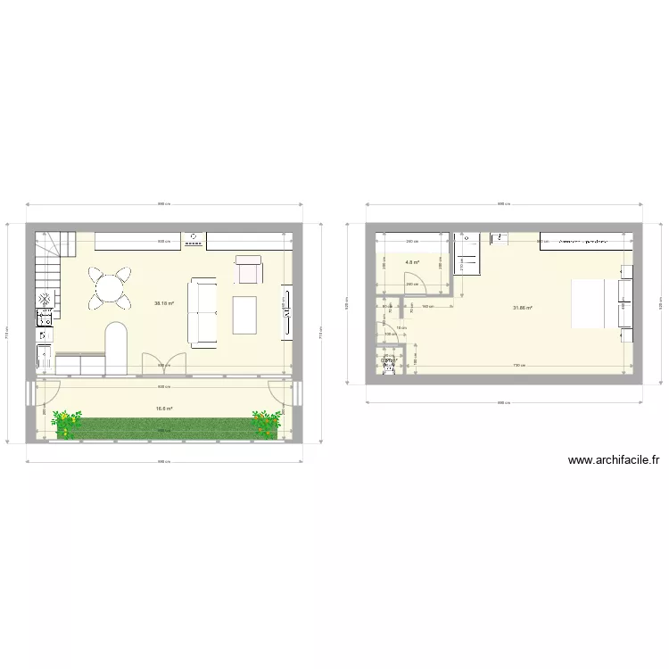 PLAN ETAGE PATRICK BIS. Plan de 