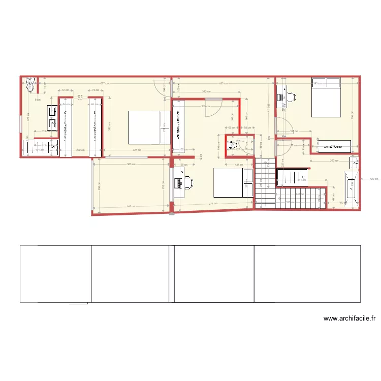 Le Reclus étage 2 tim. Plan de Le Reclus étage 2 tim. Plan de