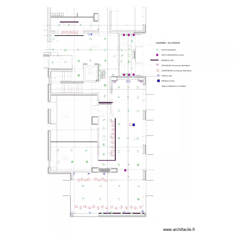 ECLAIRAGE CHOUETTE. Plan de ECLAIRAGE CHOUETTE. Plan de