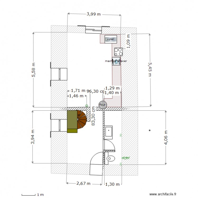 CarsoSB_WC. Plan de 0 pièce et 0 m2