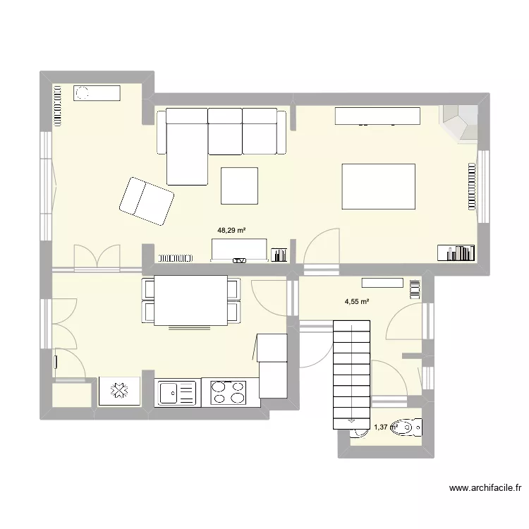 Maison 3. Plan de Maison 3. Plan de