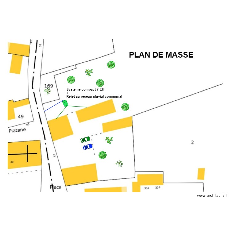 Cougot. Plan de 0 pièce et 0 m2