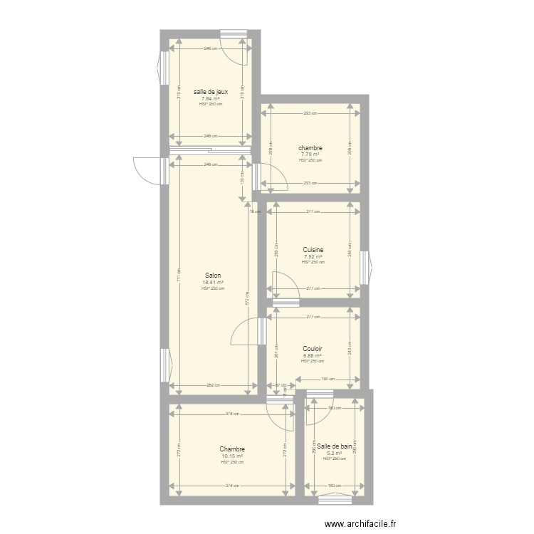 Maison actuelle 2021. Plan de 0 pièce et 0 m2