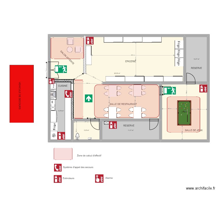 SLK Ribeiro SSI. Plan de 6 pièces et 162 m2