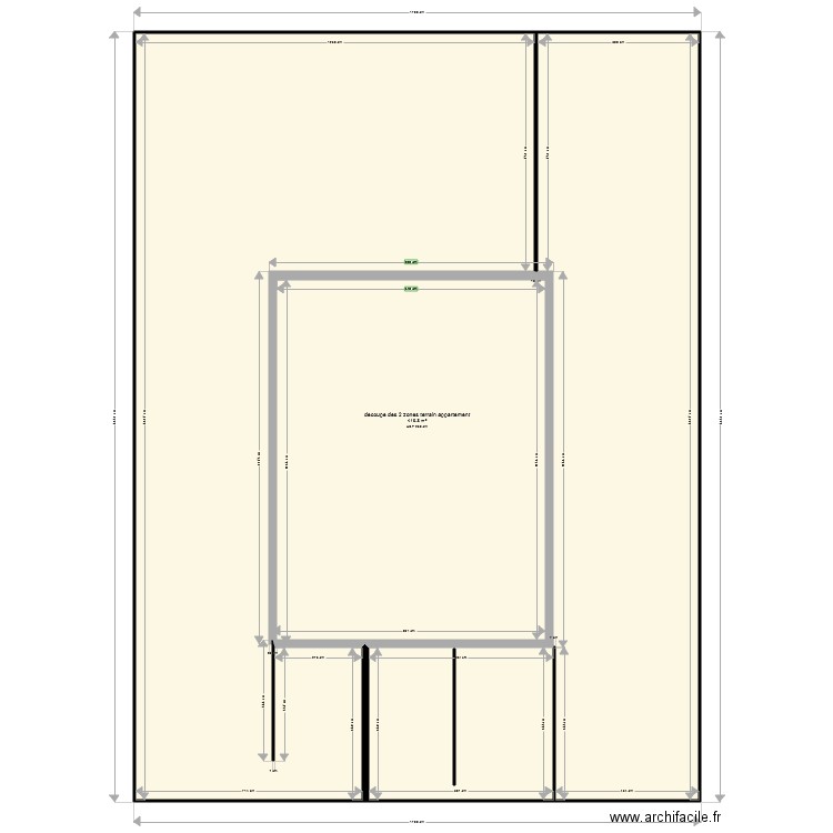 plan terrain. Plan de 0 pièce et 0 m2