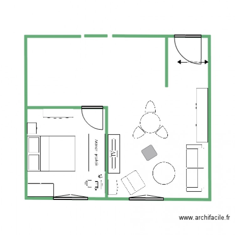 Appartement Miromesnil. Plan de 0 pièce et 0 m2