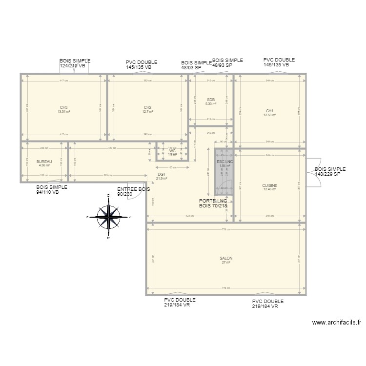 LABATUT. Plan de 0 pièce et 0 m2