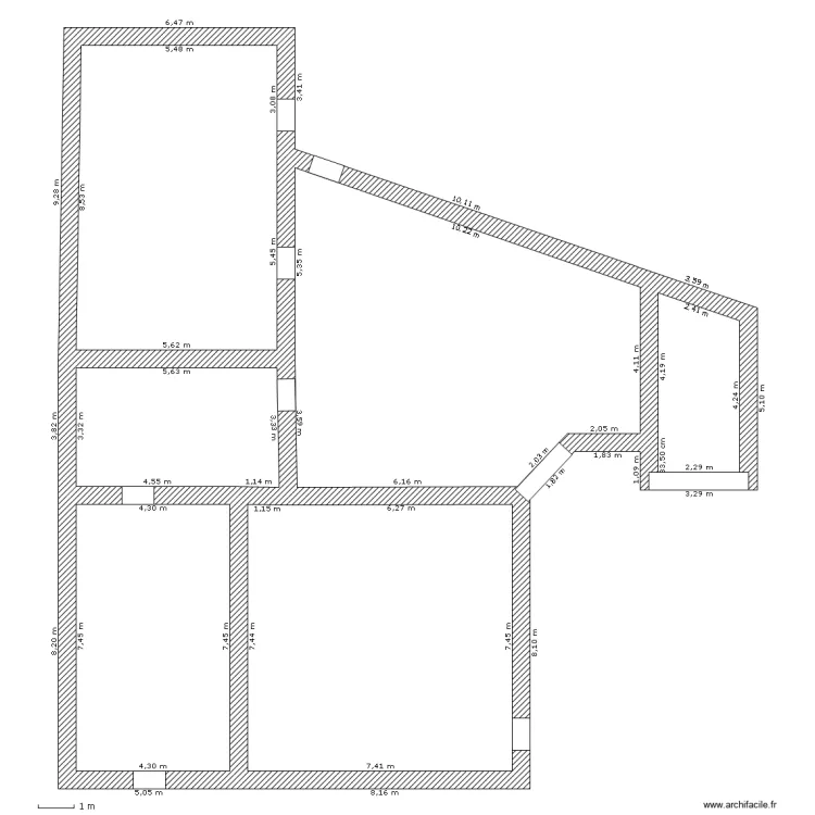 Ecole Rogalle. Plan de 