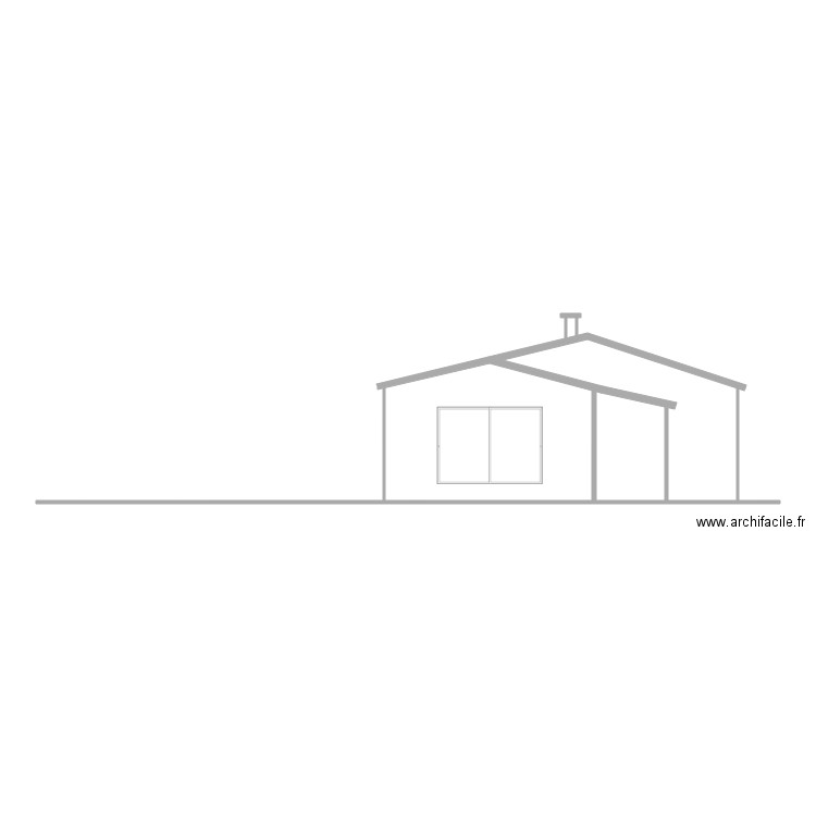 pignon maison nouveau projet plus  6. Plan de 0 pièce et 0 m2