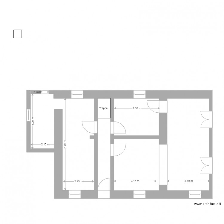 B18 Haus. Plan de 0 pièce et 0 m2