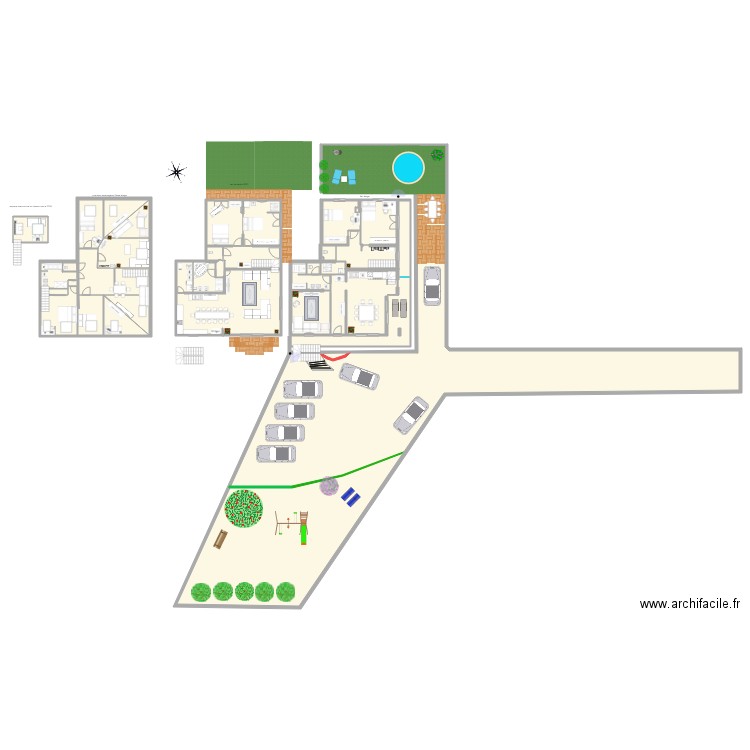 MAISON st ismier PLANS PROJET. Plan de 0 pièce et 0 m2