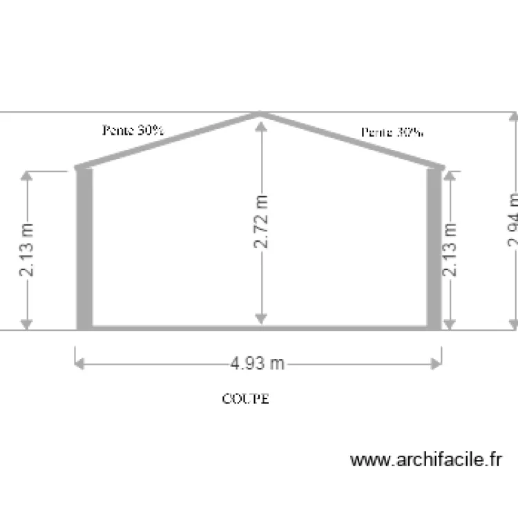 PLAN DE COUPE. Plan de 