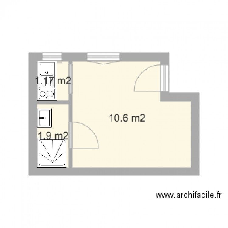 plan 43 villette. Plan de 0 pièce et 0 m2