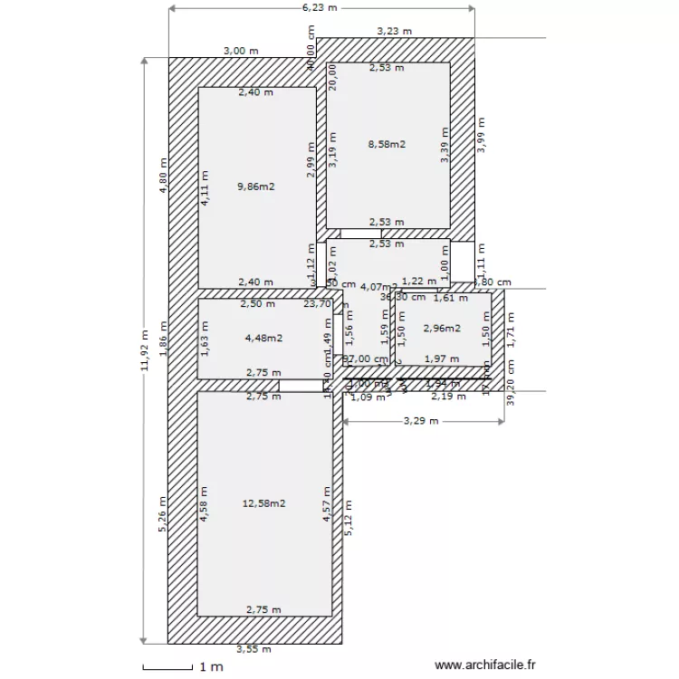 via-masserano-1. Plan de 