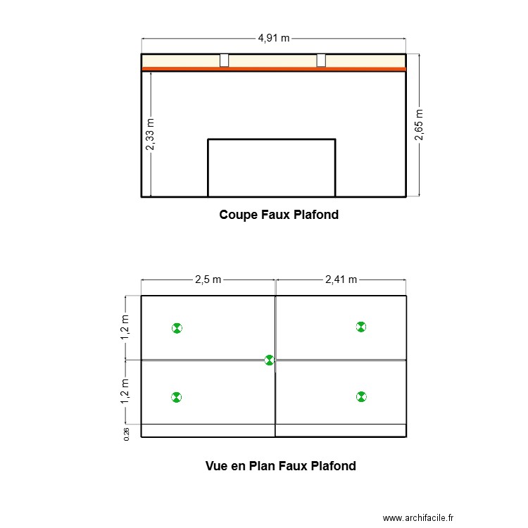 MAXIME 6. Plan de 3 pièces et 13 m2