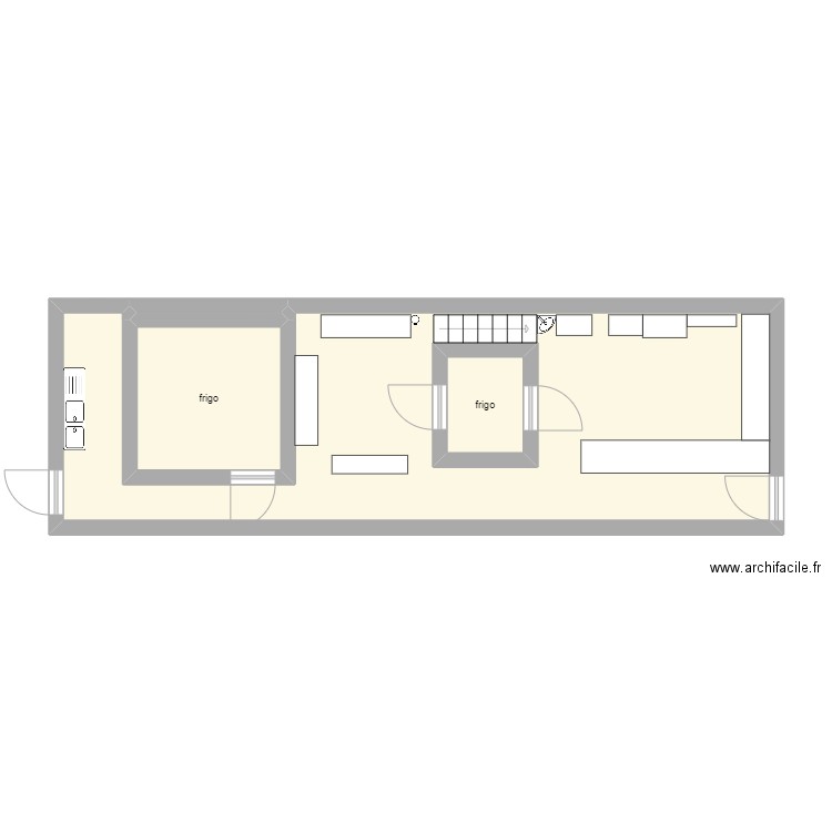 plan boucherie . Plan de 0 pièce et 0 m2