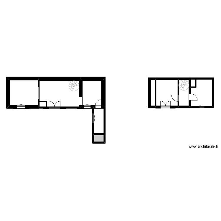 ROSATO. Plan de 11 pièces et 65 m2