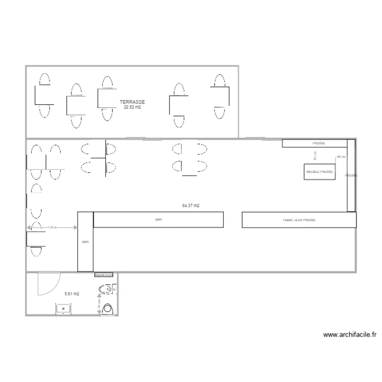 LE CHALLENGER ST GERVAIS. Plan de 