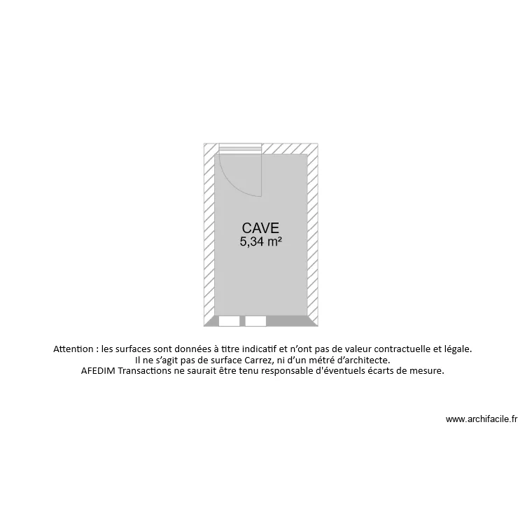 BI 6811 CAVE. Plan de 