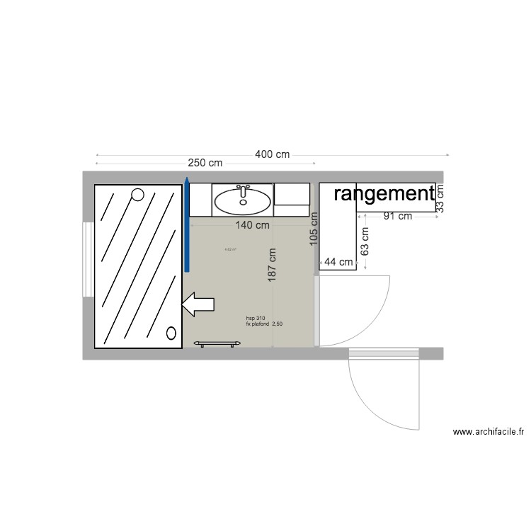 SDB NOCELLA A. Plan de 0 pièce et 0 m2