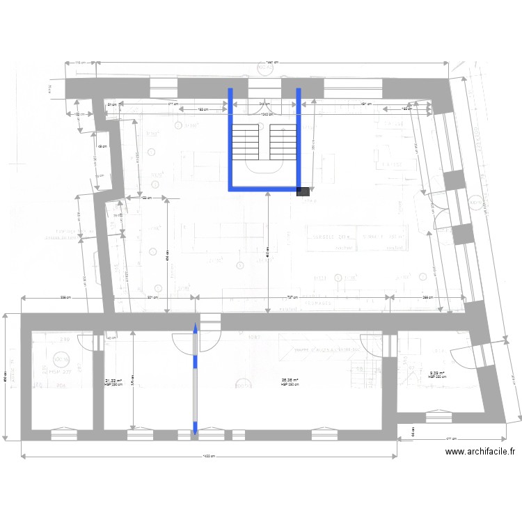 MARMONTEL RDC V1. Plan de 0 pièce et 0 m2