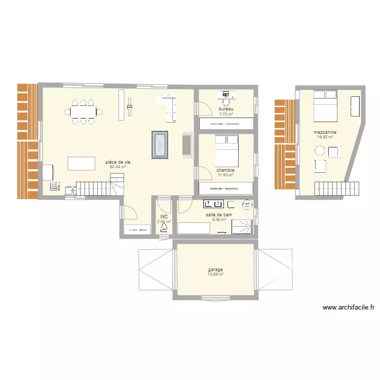 ChaletGSgarage. Plan de ChaletGSgarage. Plan de