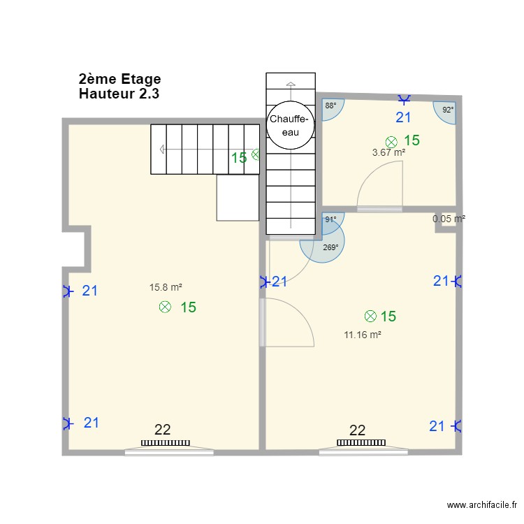 2eme ELECTRICITE. Plan de 0 pièce et 0 m2