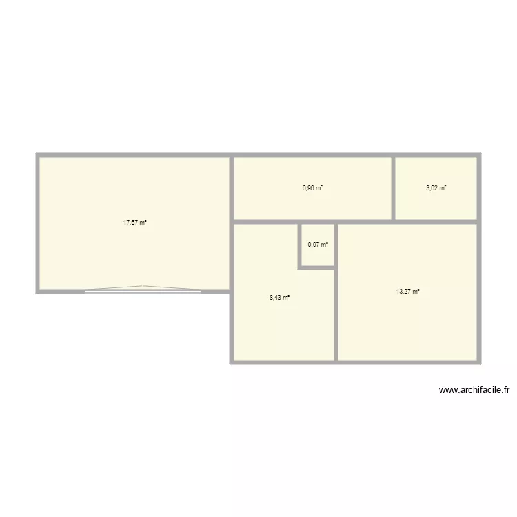 7 franc pilate. Plan de 