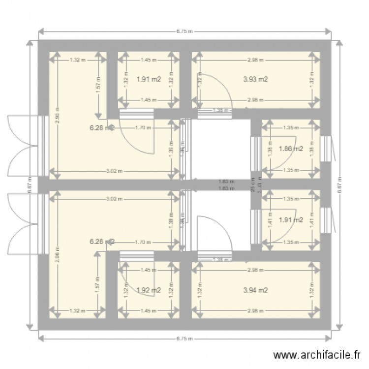 fabiodechrist. Plan de 0 pièce et 0 m2