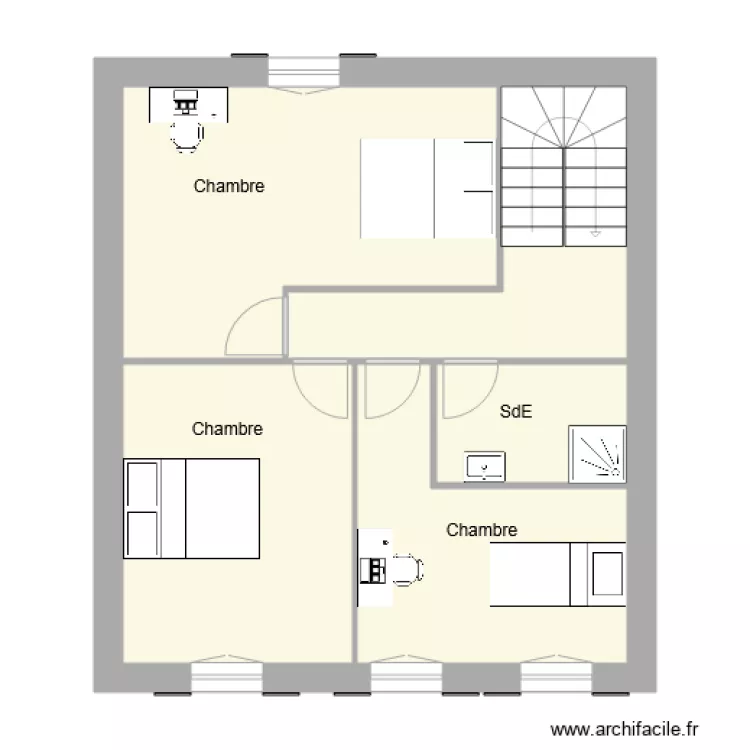 Laure et Benoit Etage2. Plan de 