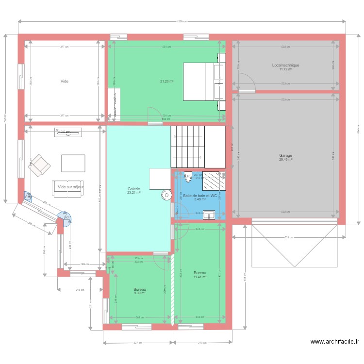 NoirmontEtage14. Plan de 0 pièce et 0 m2