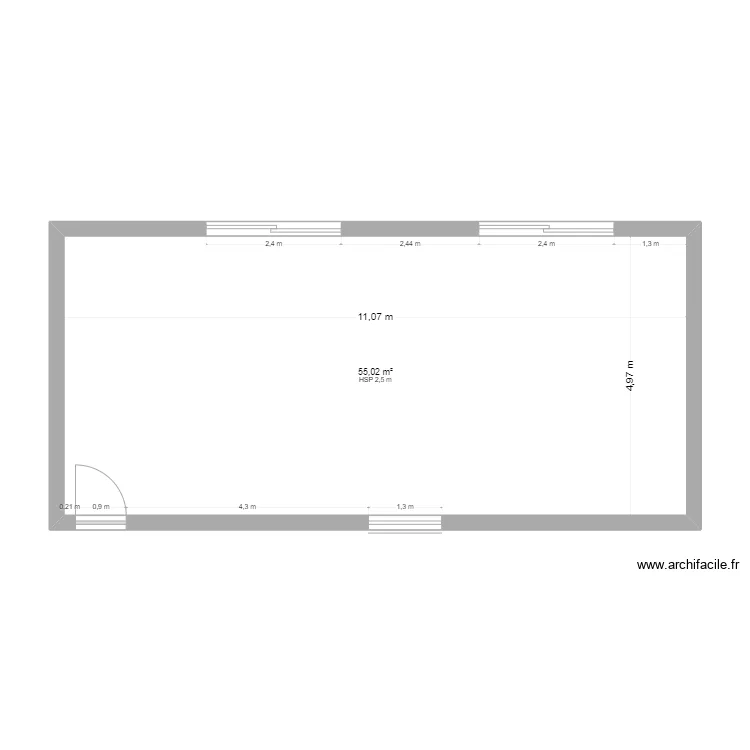 Rez lot A Saint Georges. Plan de 